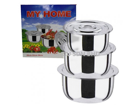 3PCS THAILAND STYLE MULTI-PURPOSE POT